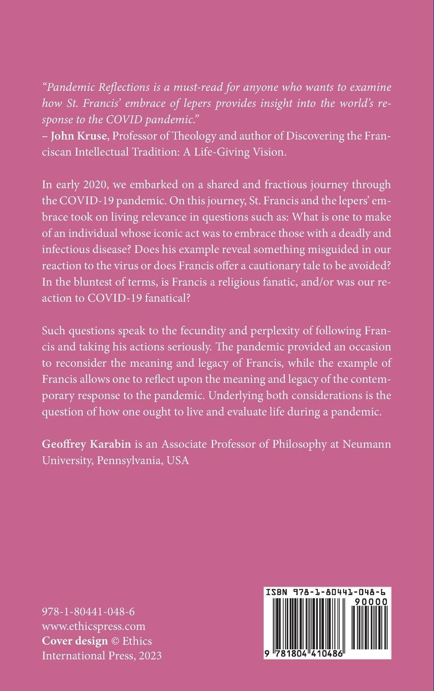 Rückseitencover Pandemic Reflections