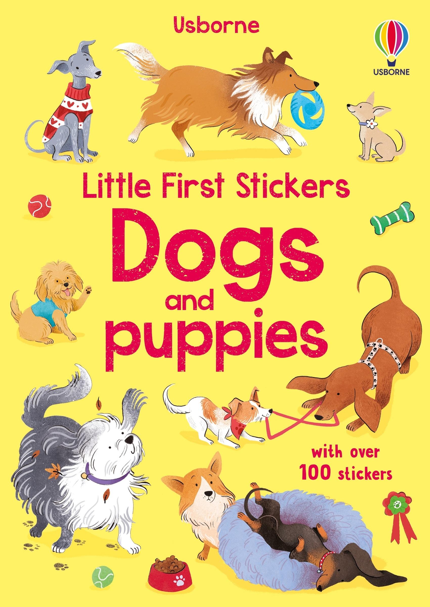 Vorderes Coverbild Little First Stickers Dogs and Puppies