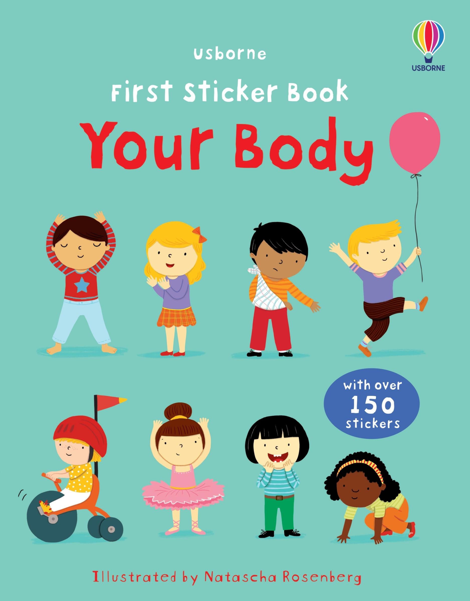 Vorderes Coverbild First Sticker Book Your Body