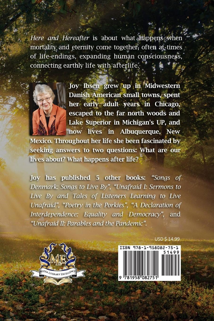 Rückseitencover Here and Hereafter