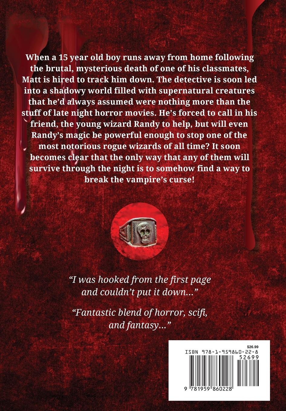 Rückseitencover Matt Spike And The Vampire's Curse