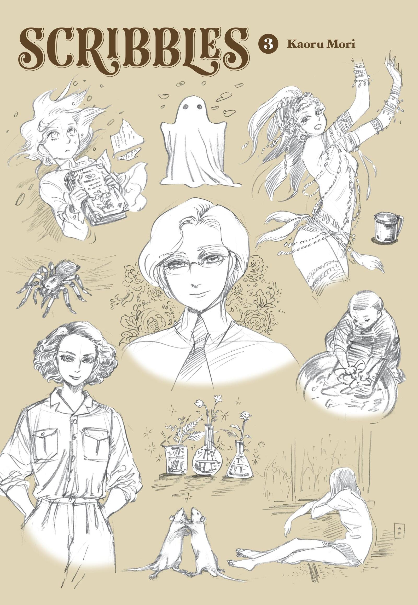 Vorderes Coverbild Scribbles, Vol. 3