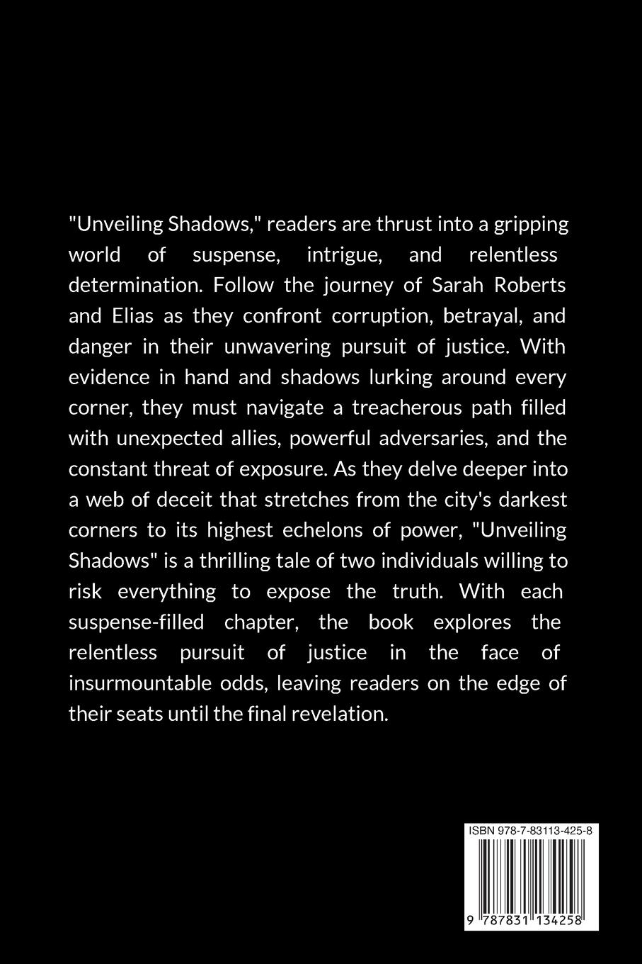 Rückseitencover Unveiling Shadows
