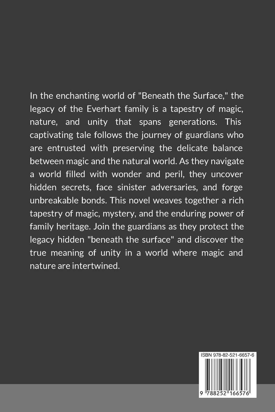 Rückseitencover Beneath The Surface