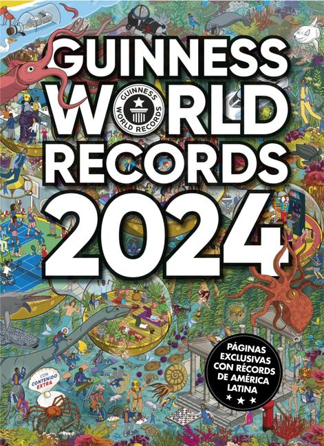 Vorderes Coverbild Guinness World Records 2024: Con Récords de América Latina (Edición Latinoamericana)