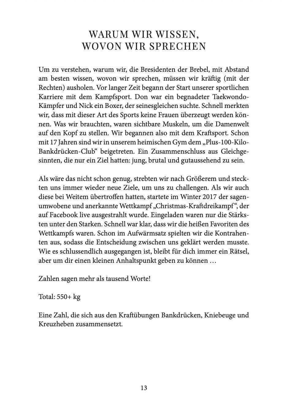 Beispielinhalt (Bild) Die Brebel