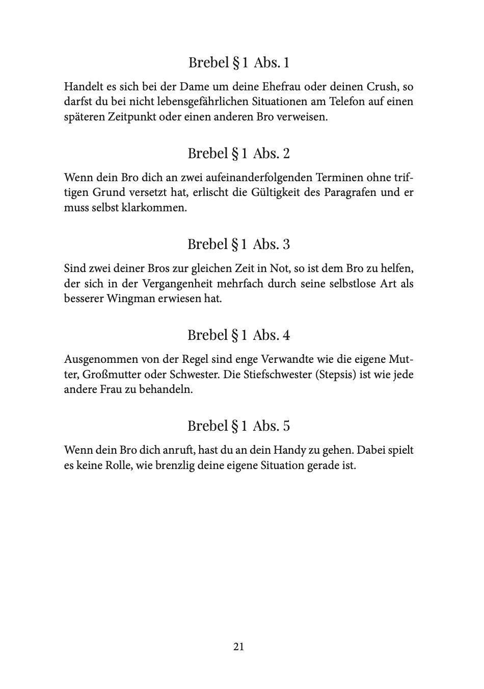 Beispielinhalt (Bild) Die Brebel