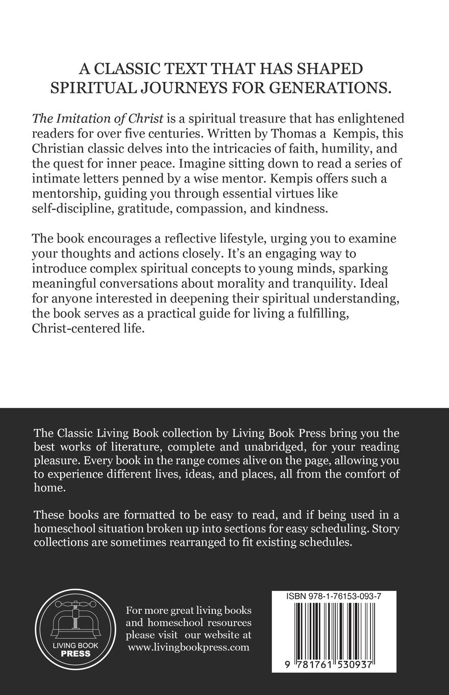 Rückseitencover The Imitation of Christ