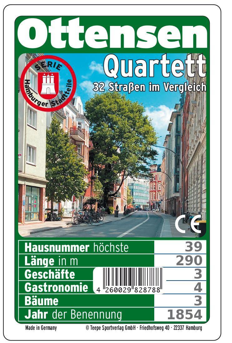 Vorderes Coverbild Hamburg Ottensen Quartett