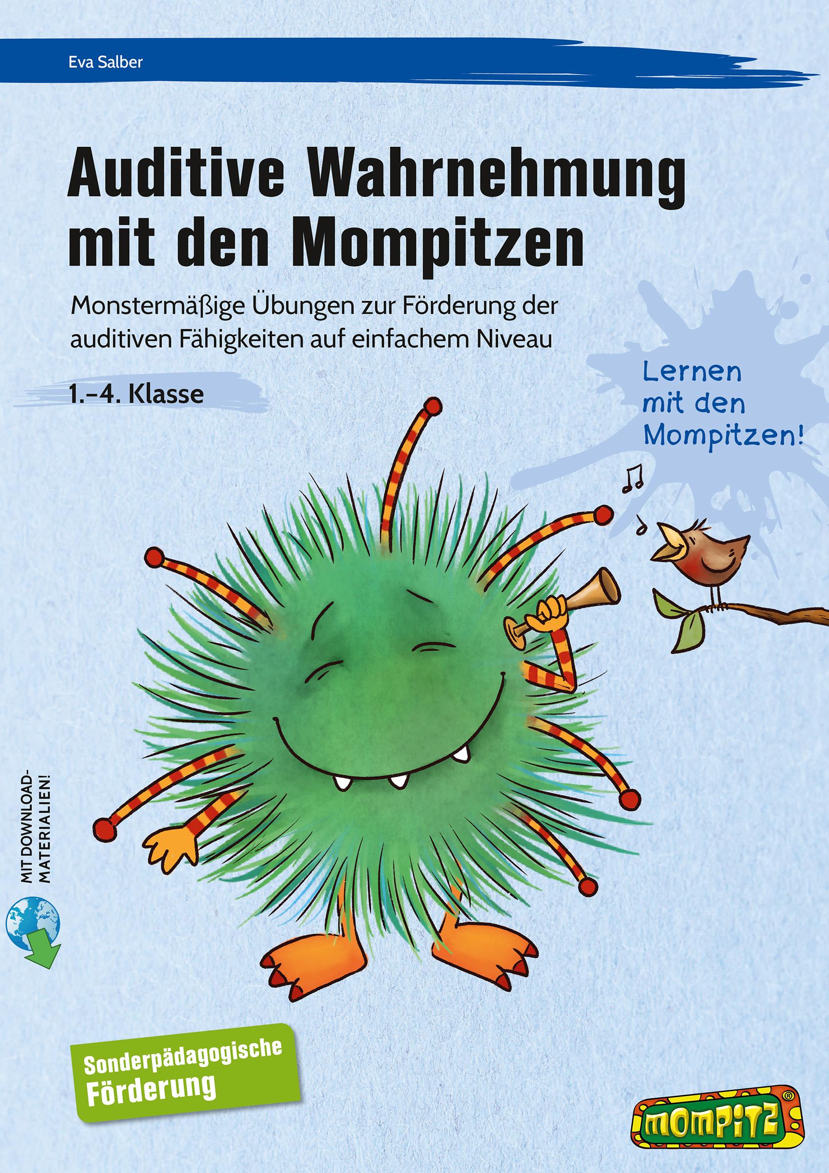 Vorderes Coverbild Auditive Wahrnehmung mit den Mompitzen - SoPäd