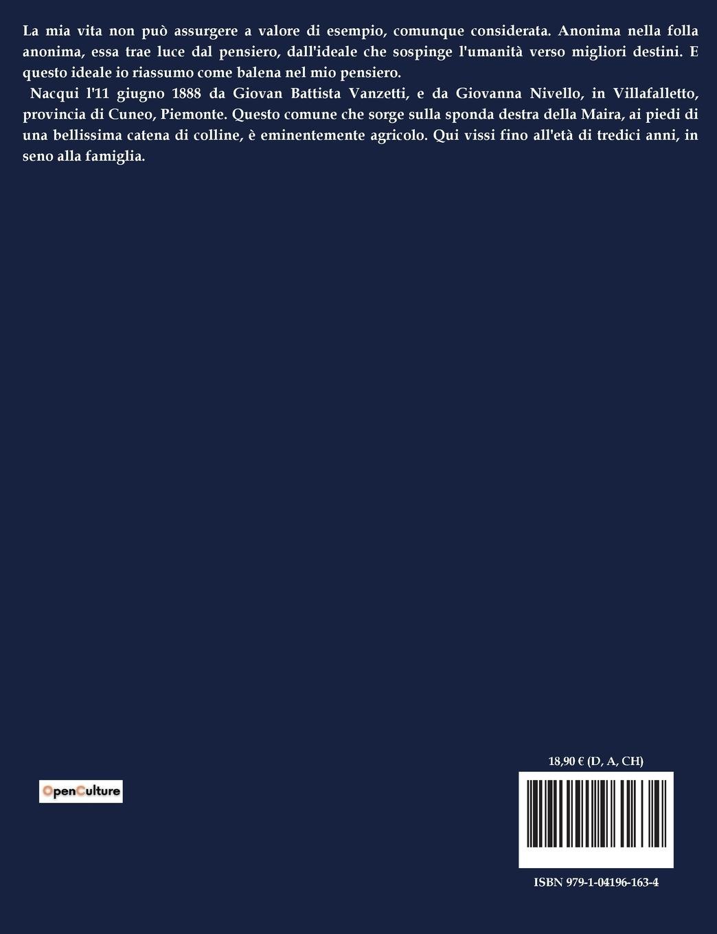 Rückseitencover Non piangete la mia morte