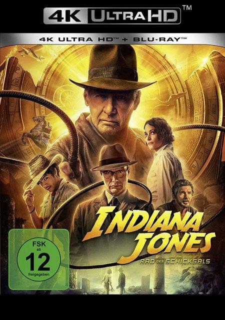 Vorderes Coverbild Indiana Jones und das Rad des Schicksals UHD BD