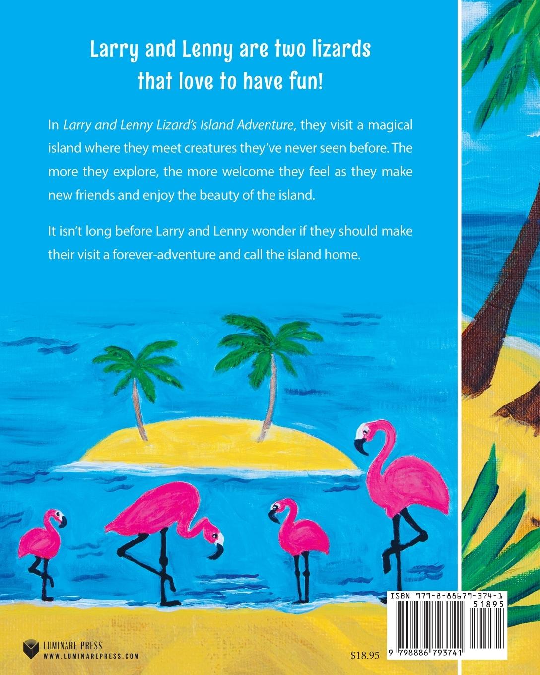 Rückseitencover Larry and Lenny Lizards' Island Adventure