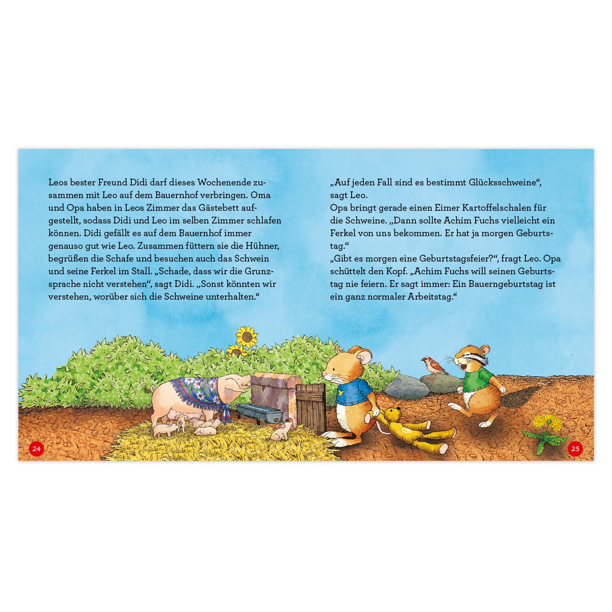 Beispielinhalt (Bild) Leo Lausemaus: Gemeinsam sind wir stark!