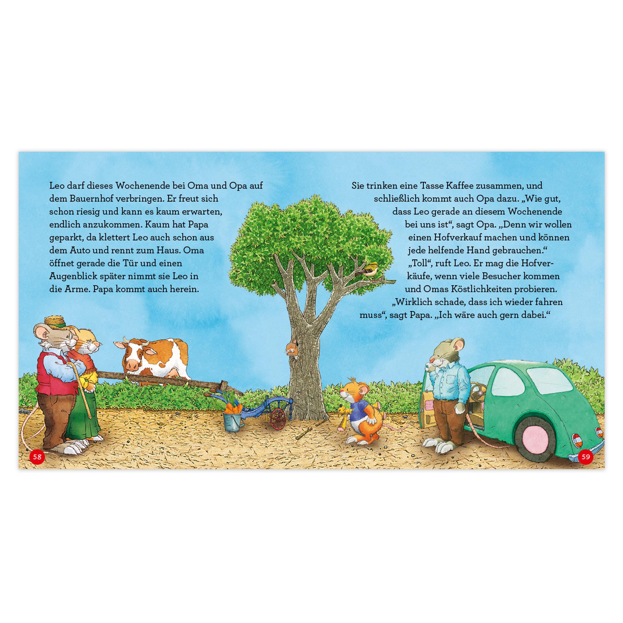 Beispielinhalt (Bild) Leo Lausemaus: Gemeinsam sind wir stark!