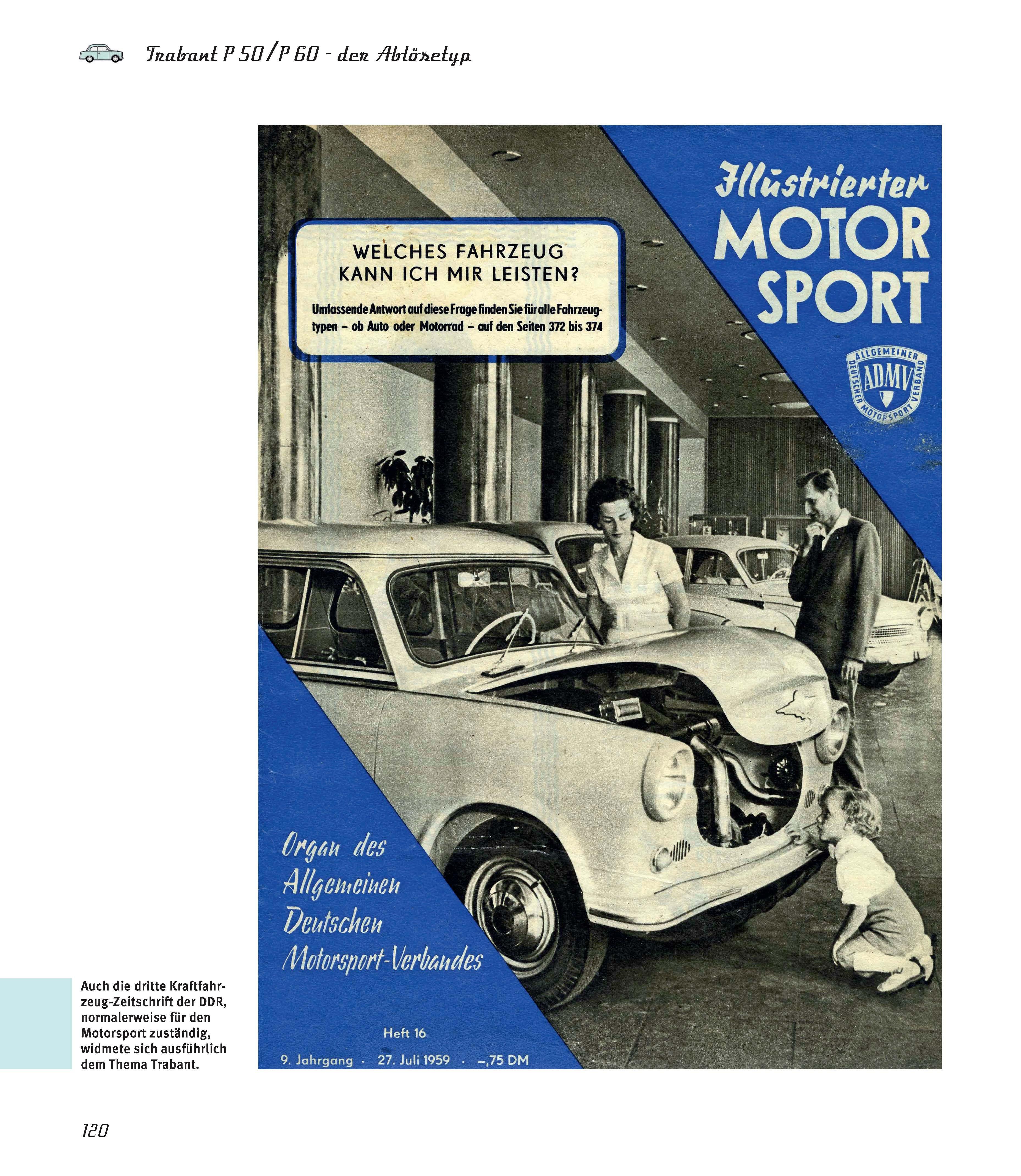 Beispielinhalt (Bild) Trabant