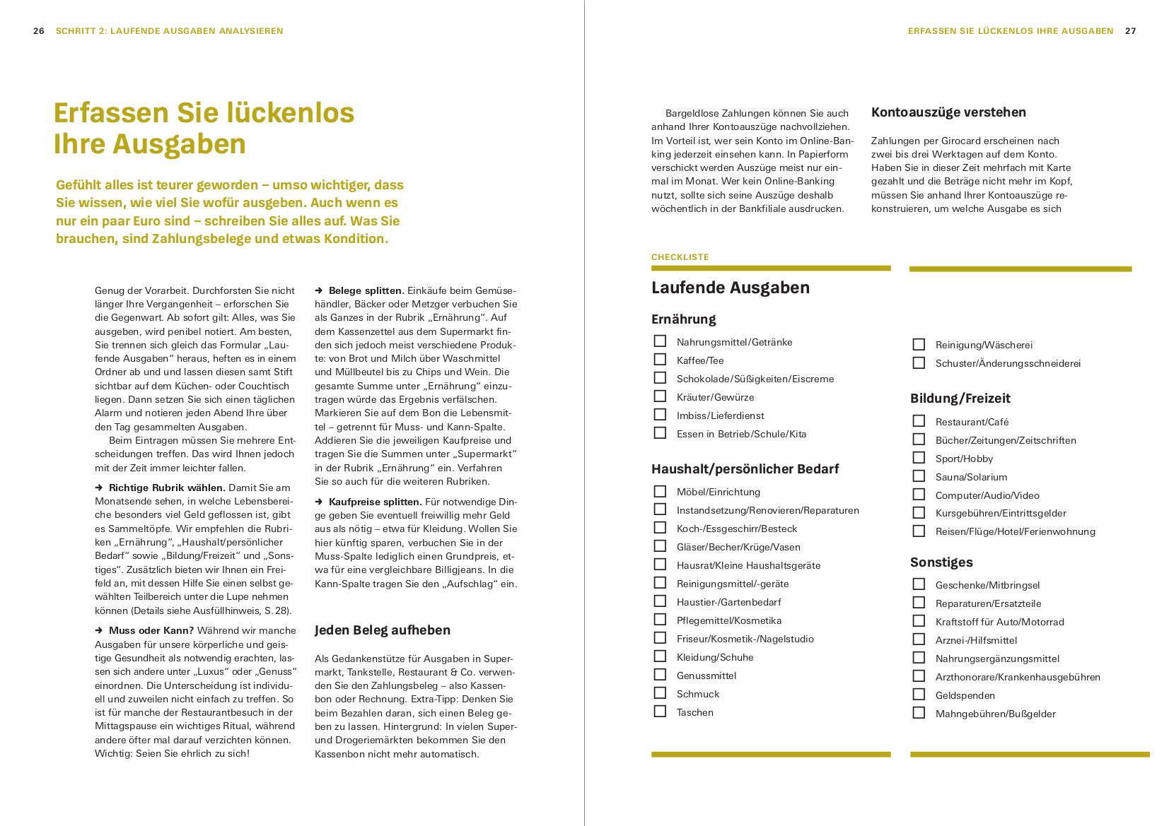 Beispielinhalt (Bild) Das Spar-Set