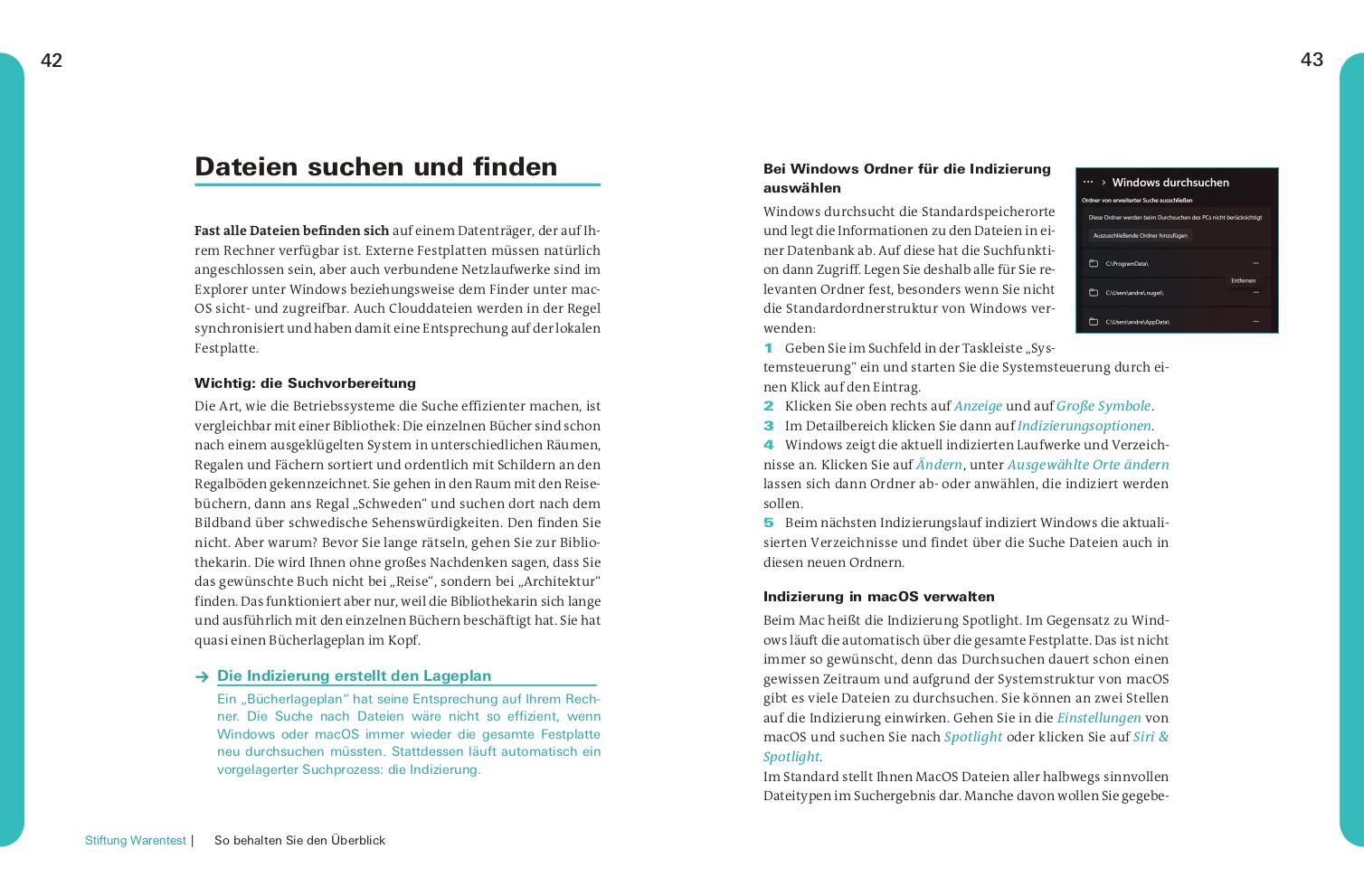 Beispielinhalt (Bild) Alle Daten sicher