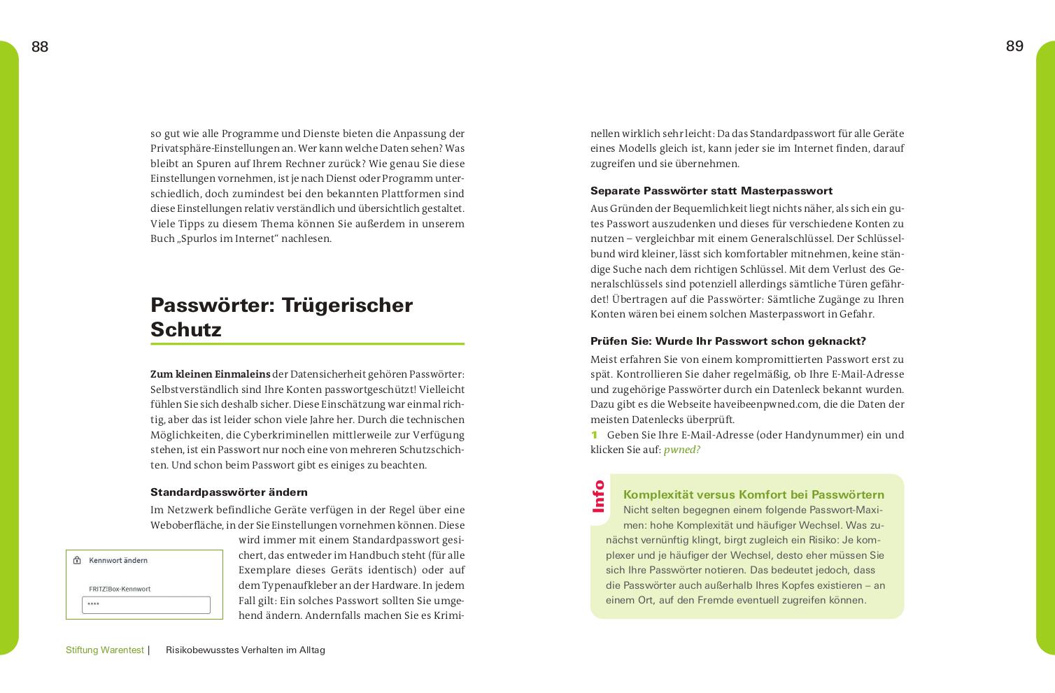 Beispielinhalt (Bild) Alle Daten sicher