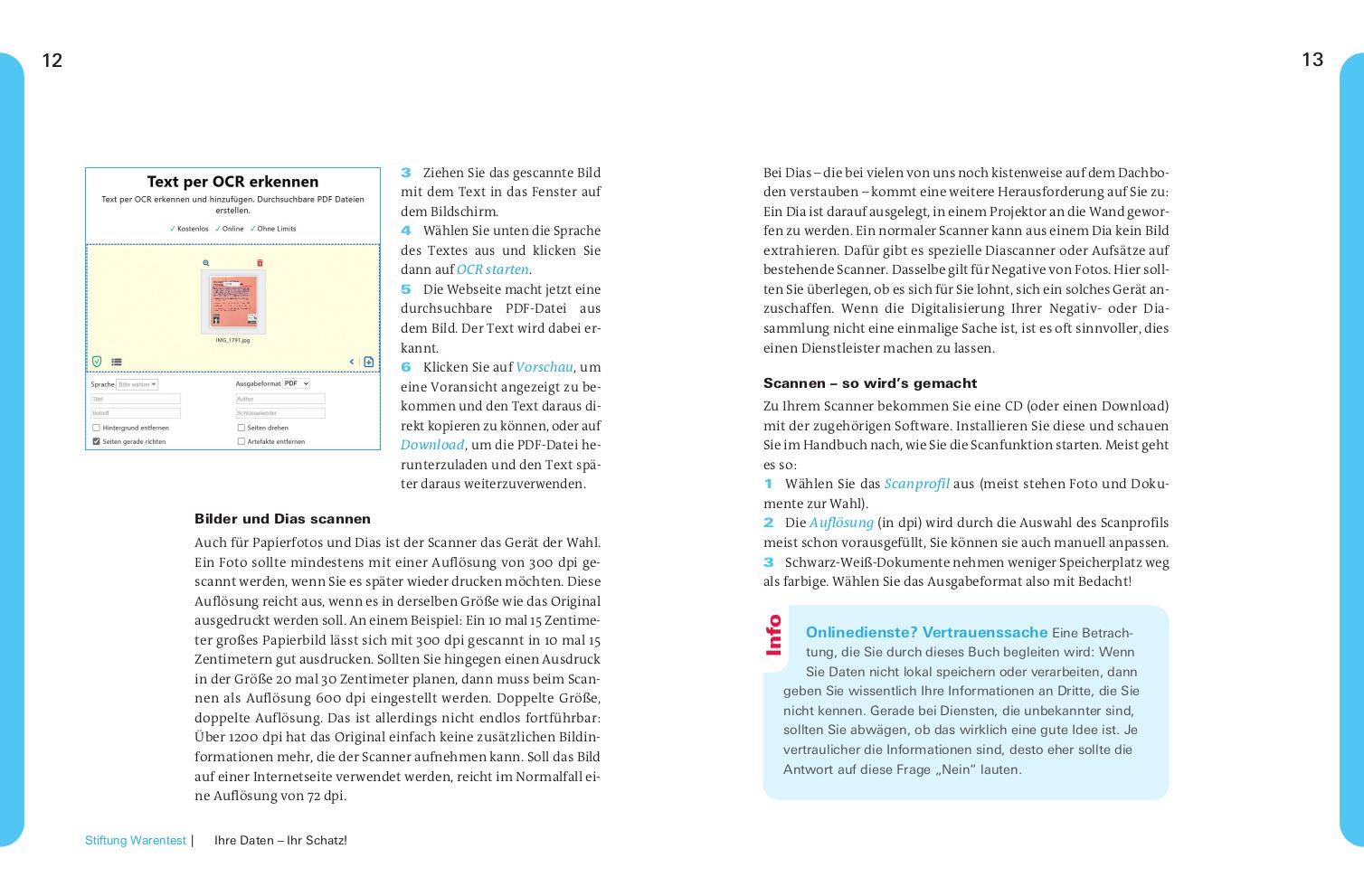 Beispielinhalt (Bild) Alle Daten sicher