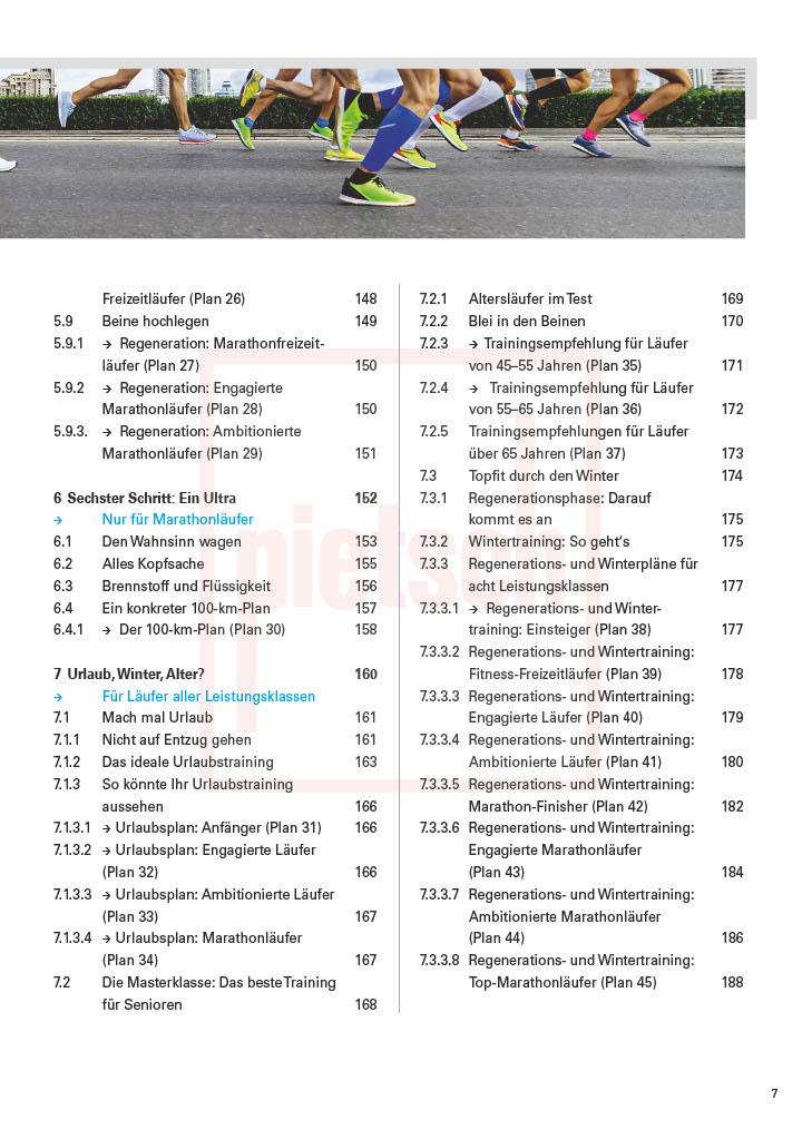Beispielinhalt (Bild) So schaffen Sie jedes Laufziel!