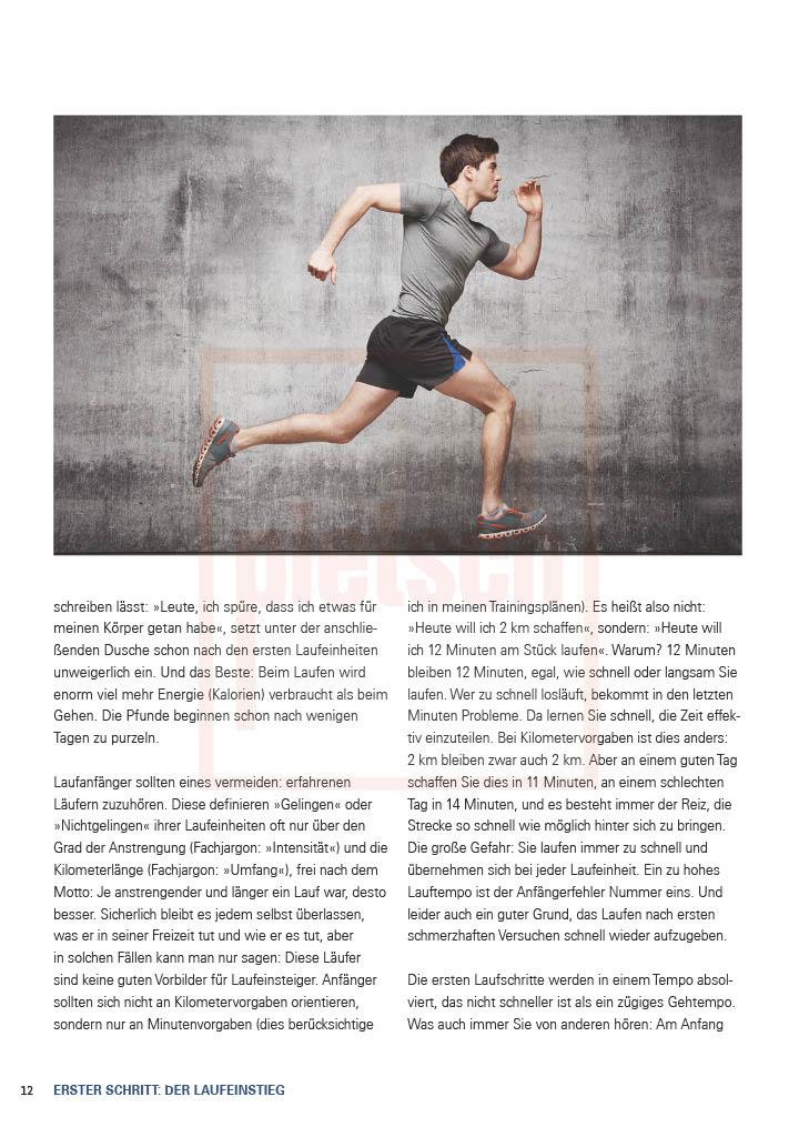 Beispielinhalt (Bild) So schaffen Sie jedes Laufziel!