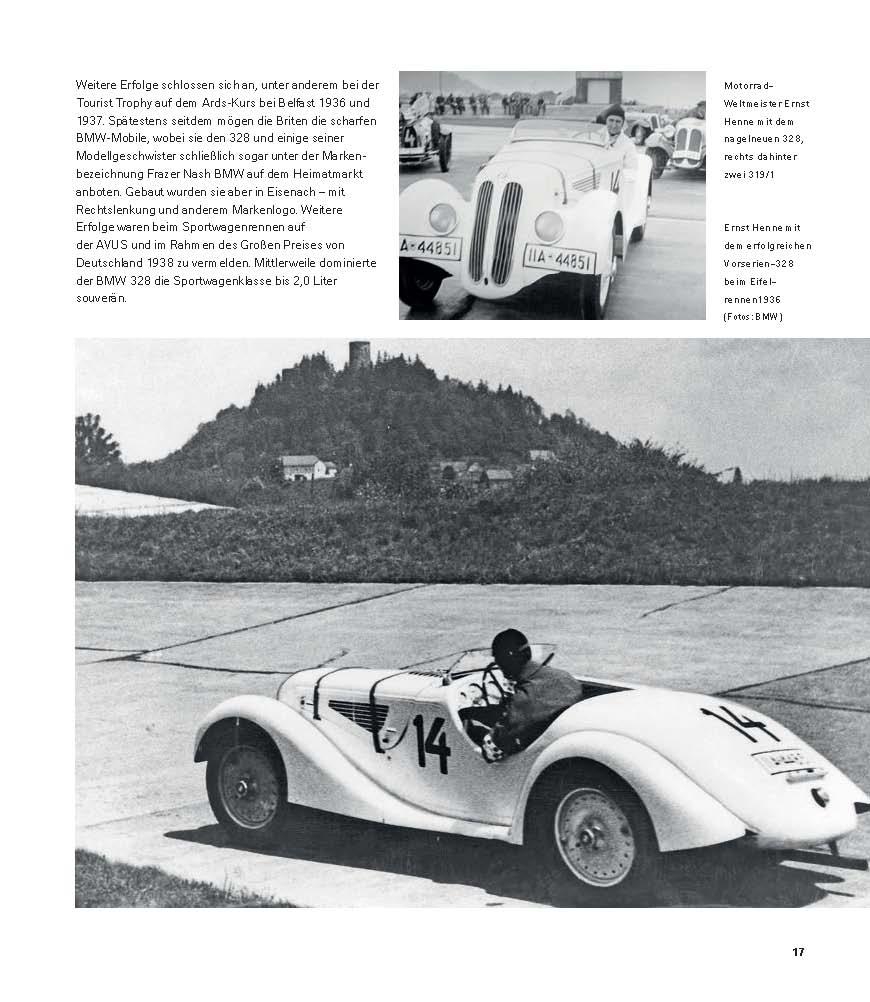 Beispielinhalt (Bild) BMW 503 / 507 / 3200 CS / Z8