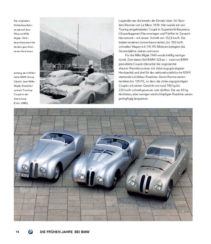 Beispielinhalt (Bild) BMW 503 / 507 / 3200 CS / Z8