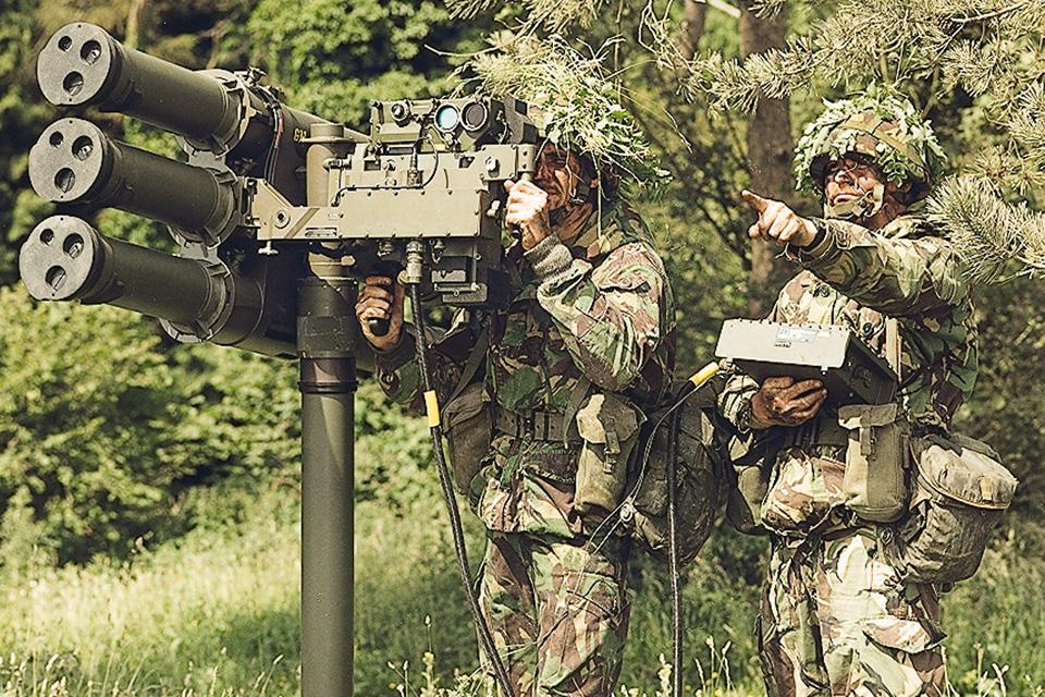 Beispielinhalt (Bild) Die Waffen der ukrainischen Armee