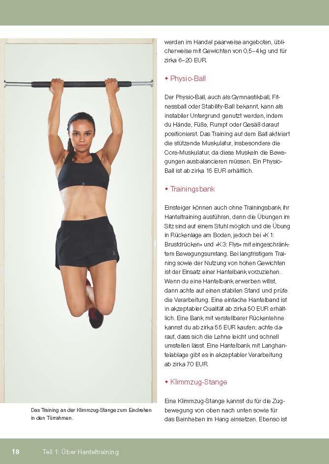 Beispielinhalt (Bild) Perfektes Hanteltraining