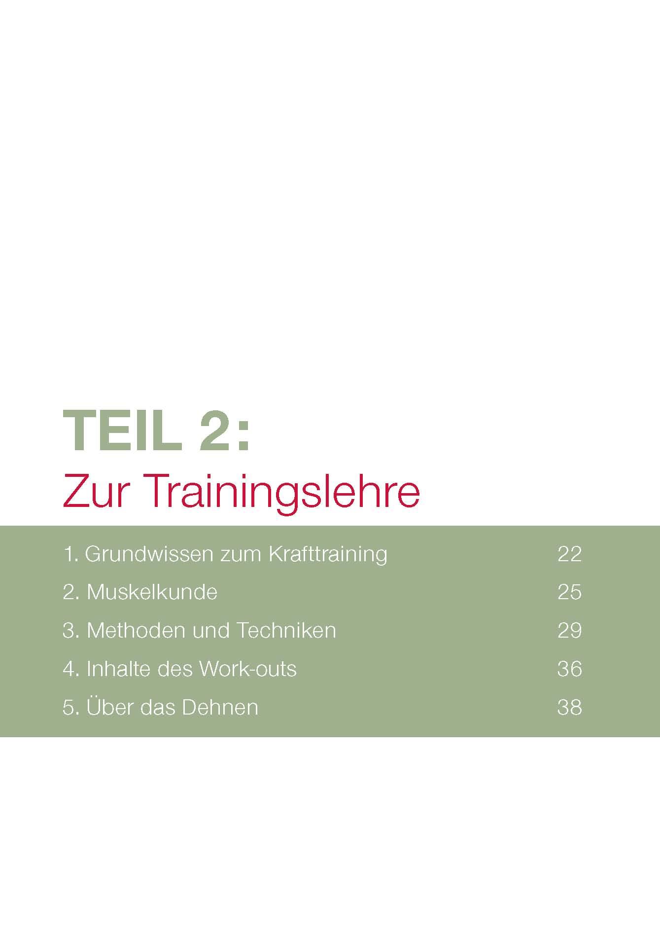 Beispielinhalt (Bild) Perfektes Hanteltraining