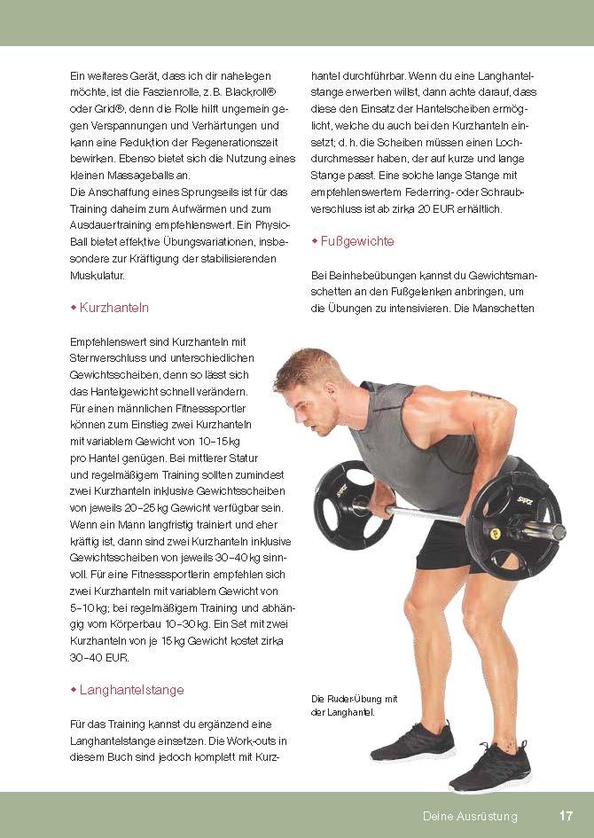 Beispielinhalt (Bild) Perfektes Hanteltraining