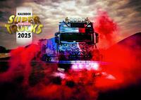 Vorderes Coverbild Supertrucks Kalender 2025