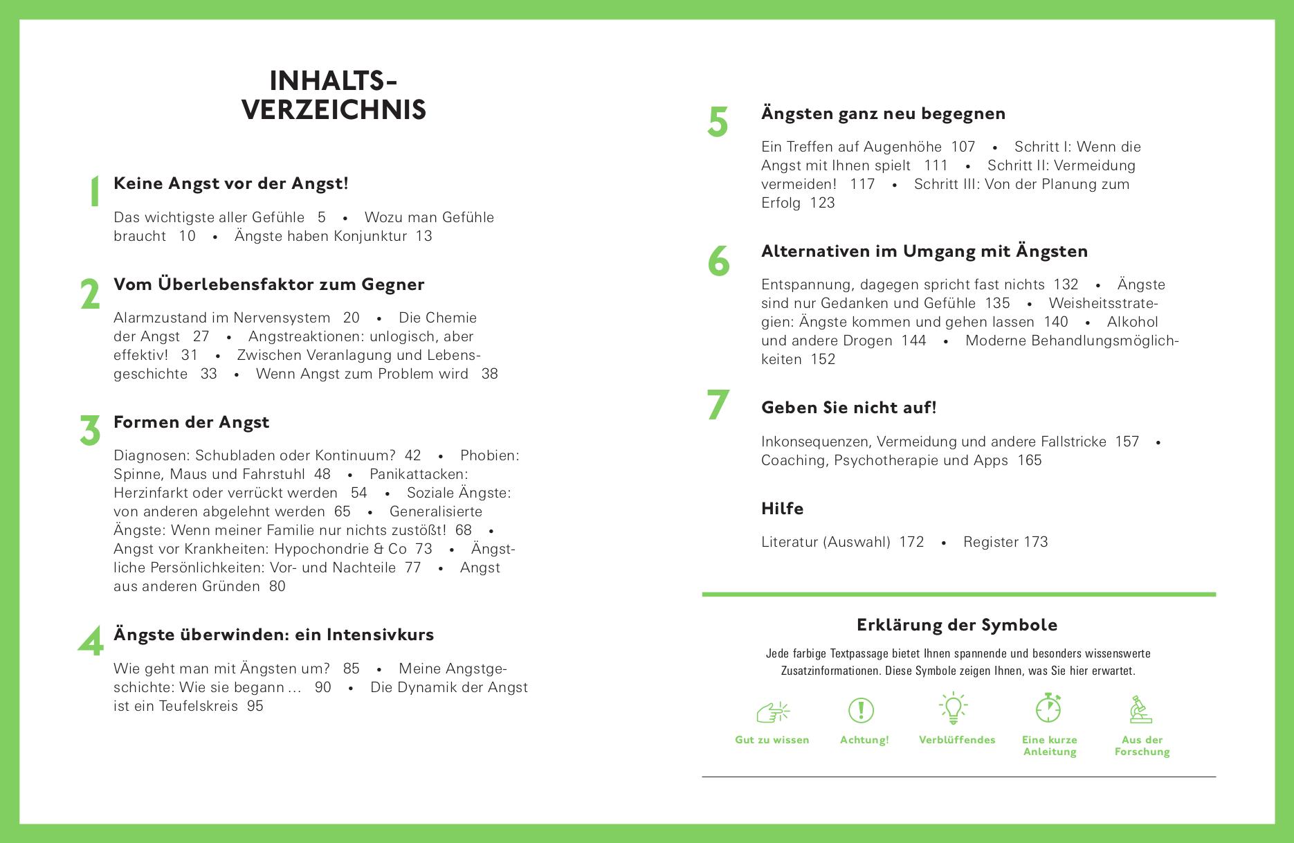 Beispielinhalt (Bild) Stark gegen Ängste
