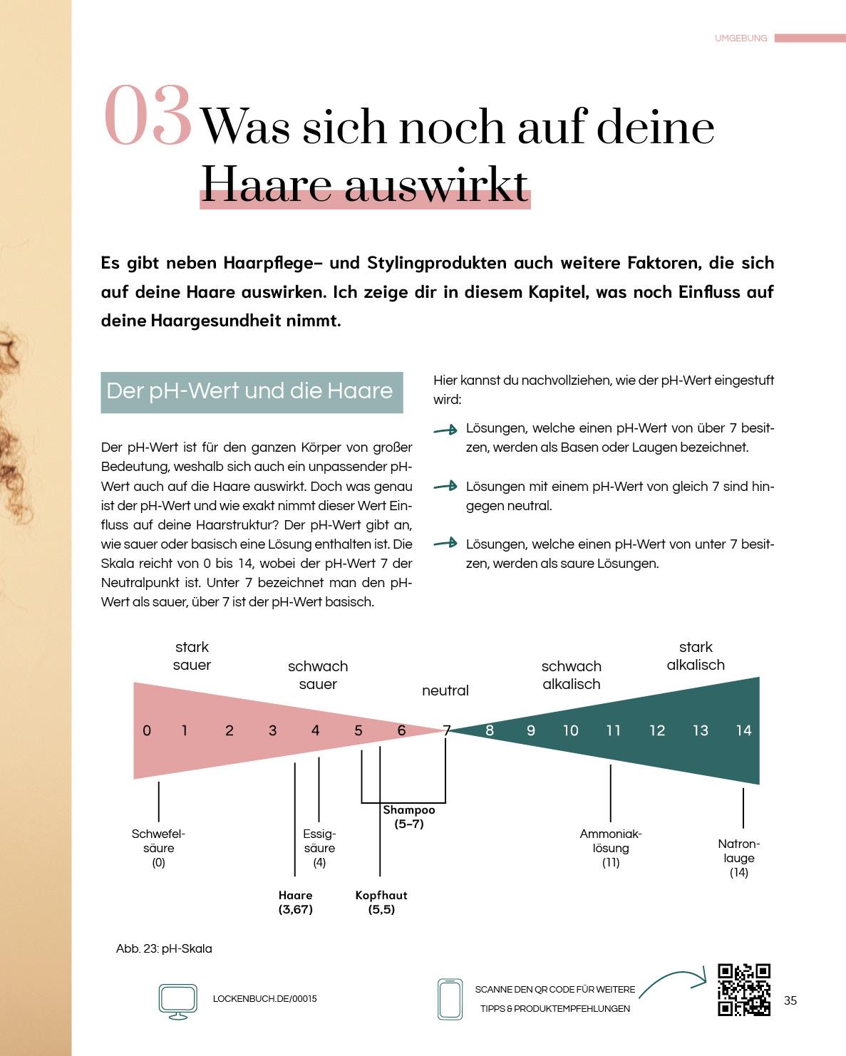 Beispielinhalt (Bild) Mein Locken Buch