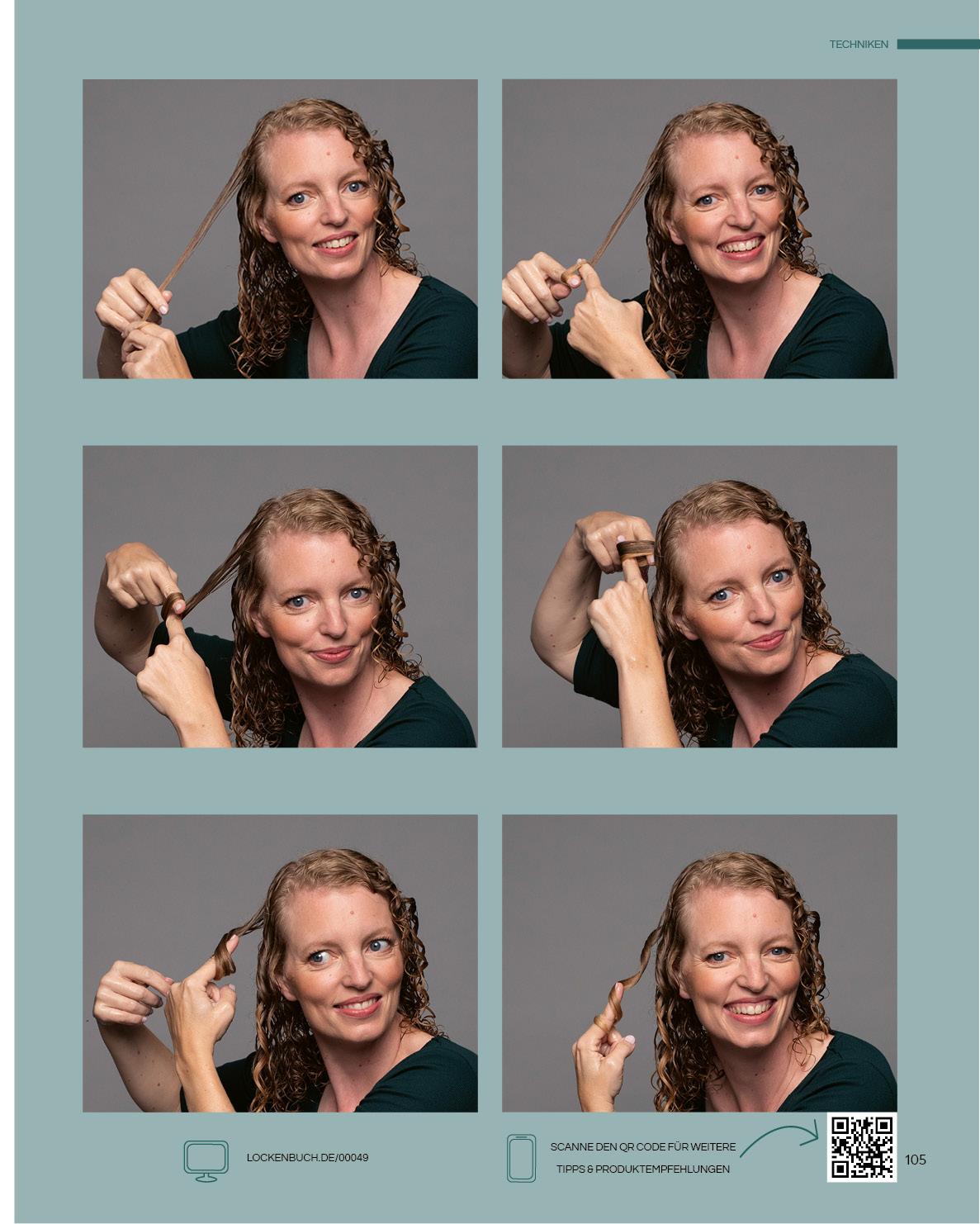 Beispielinhalt (Bild) Mein Locken Buch