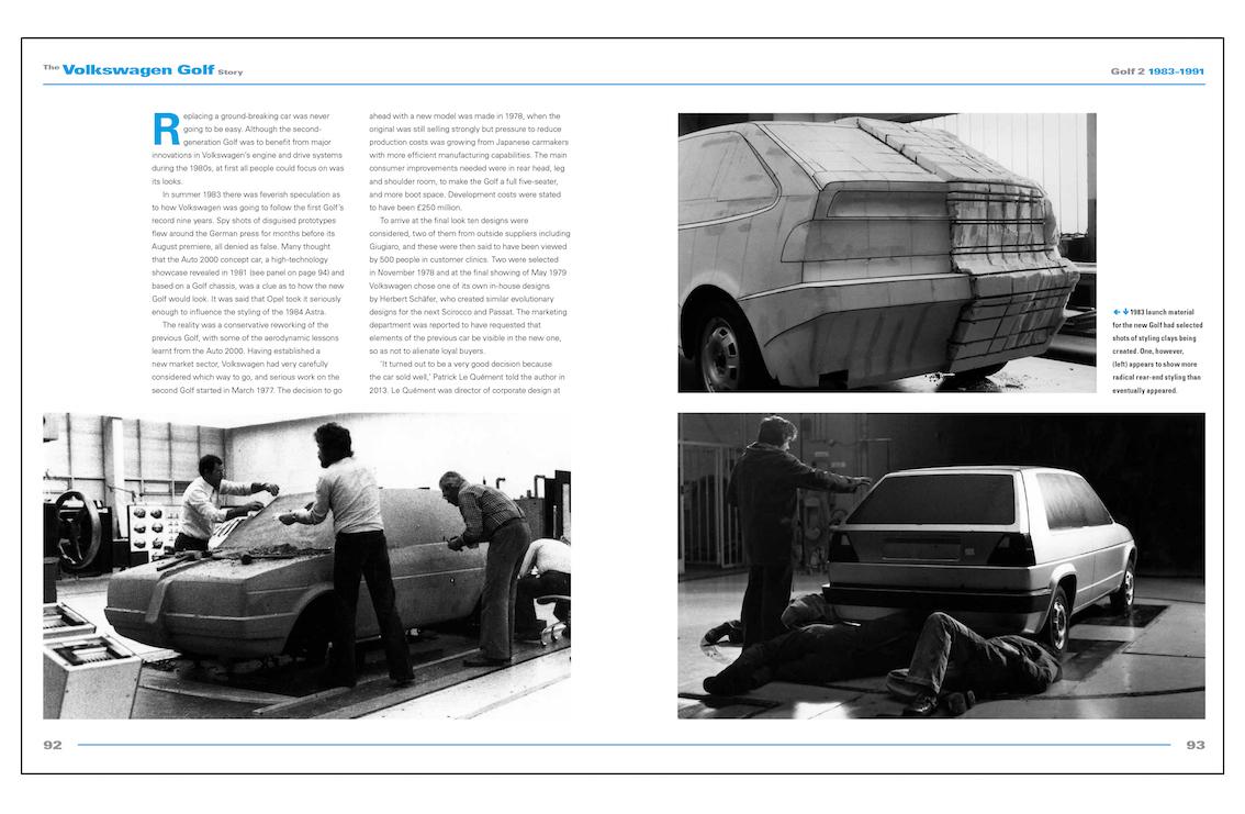 Beispielinhalt (Bild) VW Golf Story