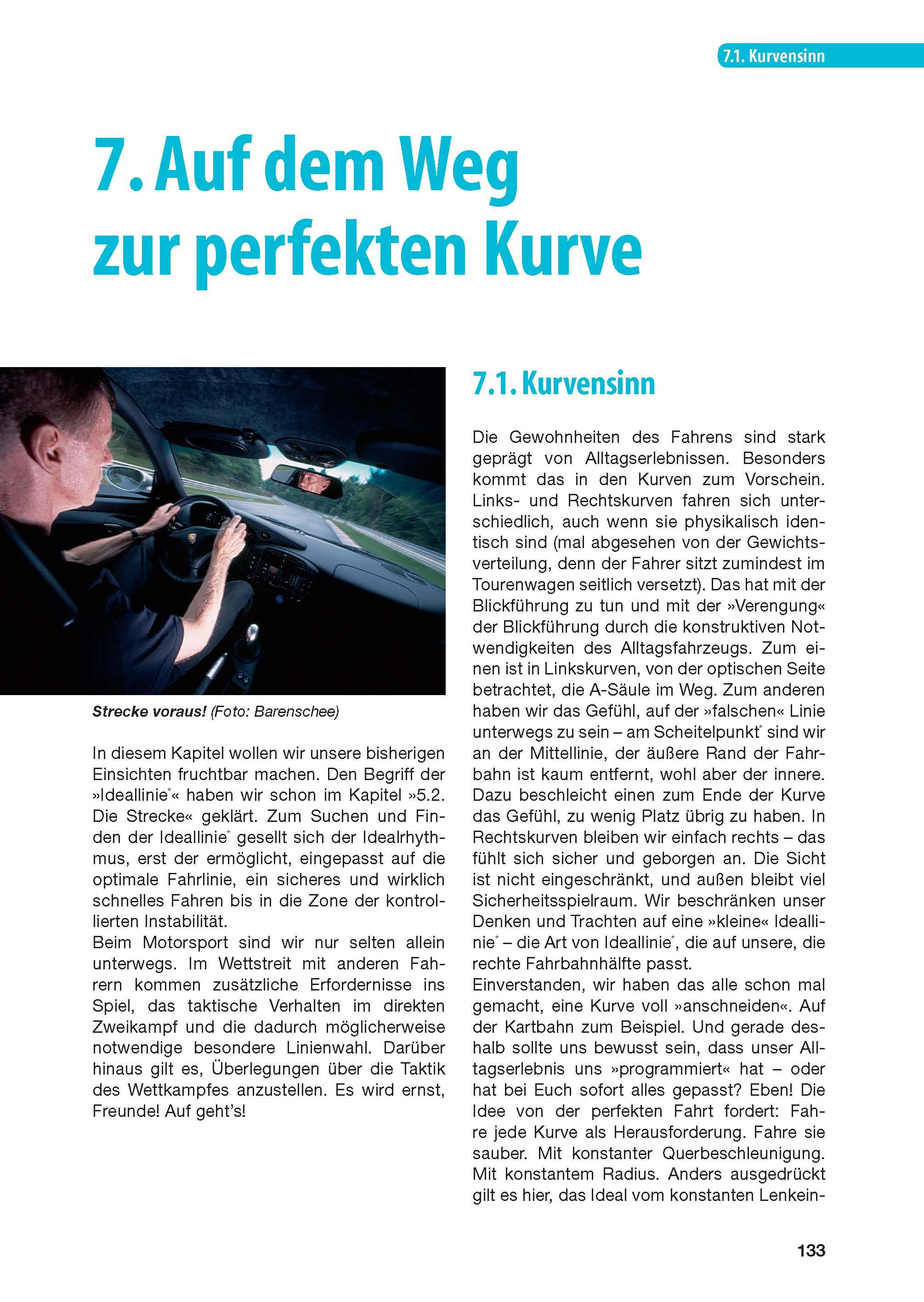 Beispielinhalt (Bild) Sportlich und sicher fahren mit Walter Röhrl