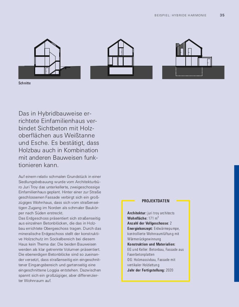 Beispielinhalt (Bild) Unser Holzhaus planen und bauen