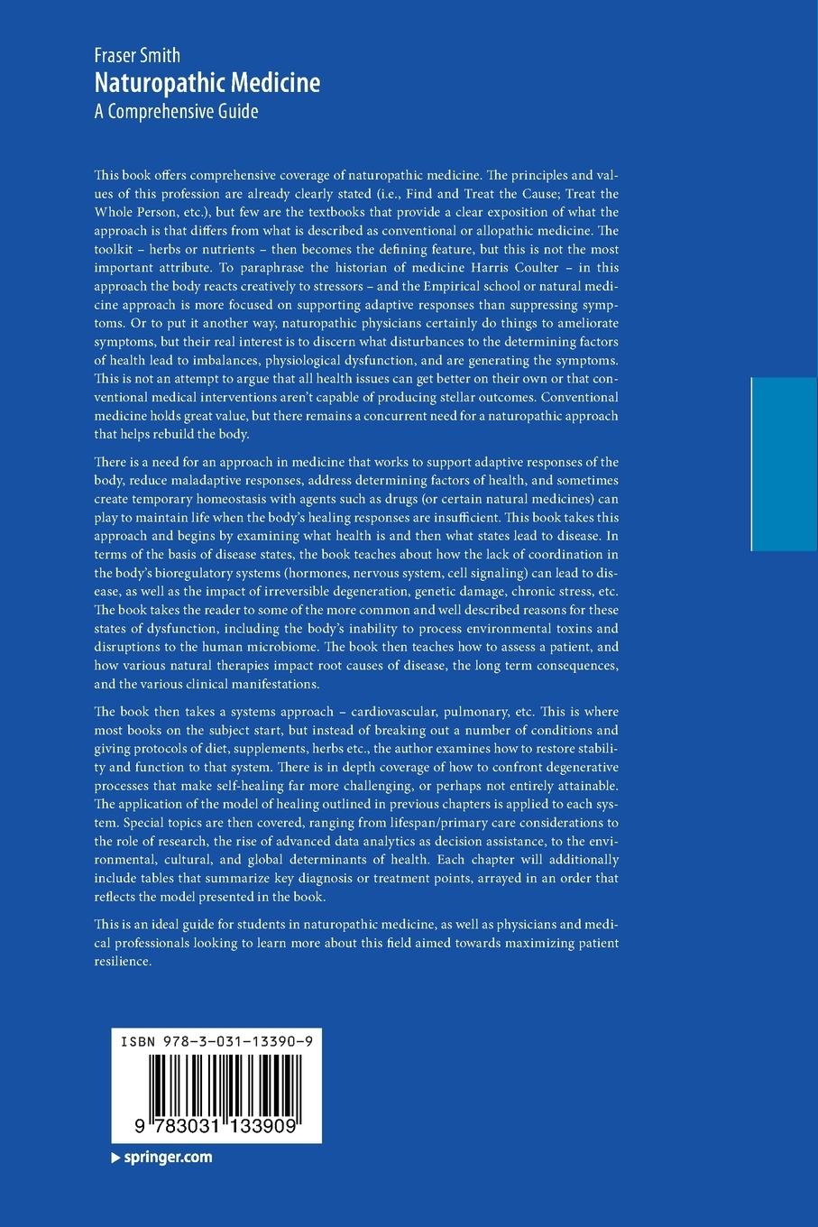 Rückseitencover Naturopathic Medicine