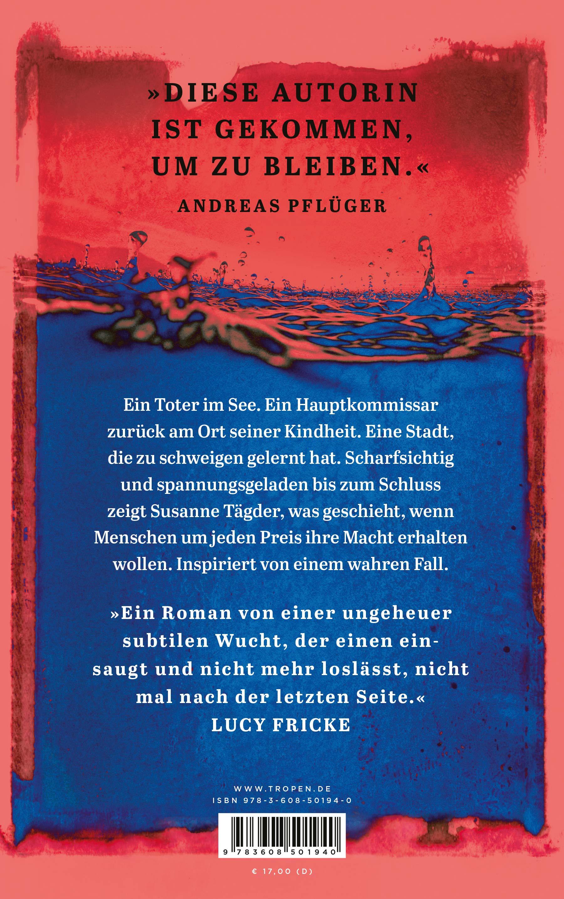 Rückseitencover Das Schweigen des Wassers