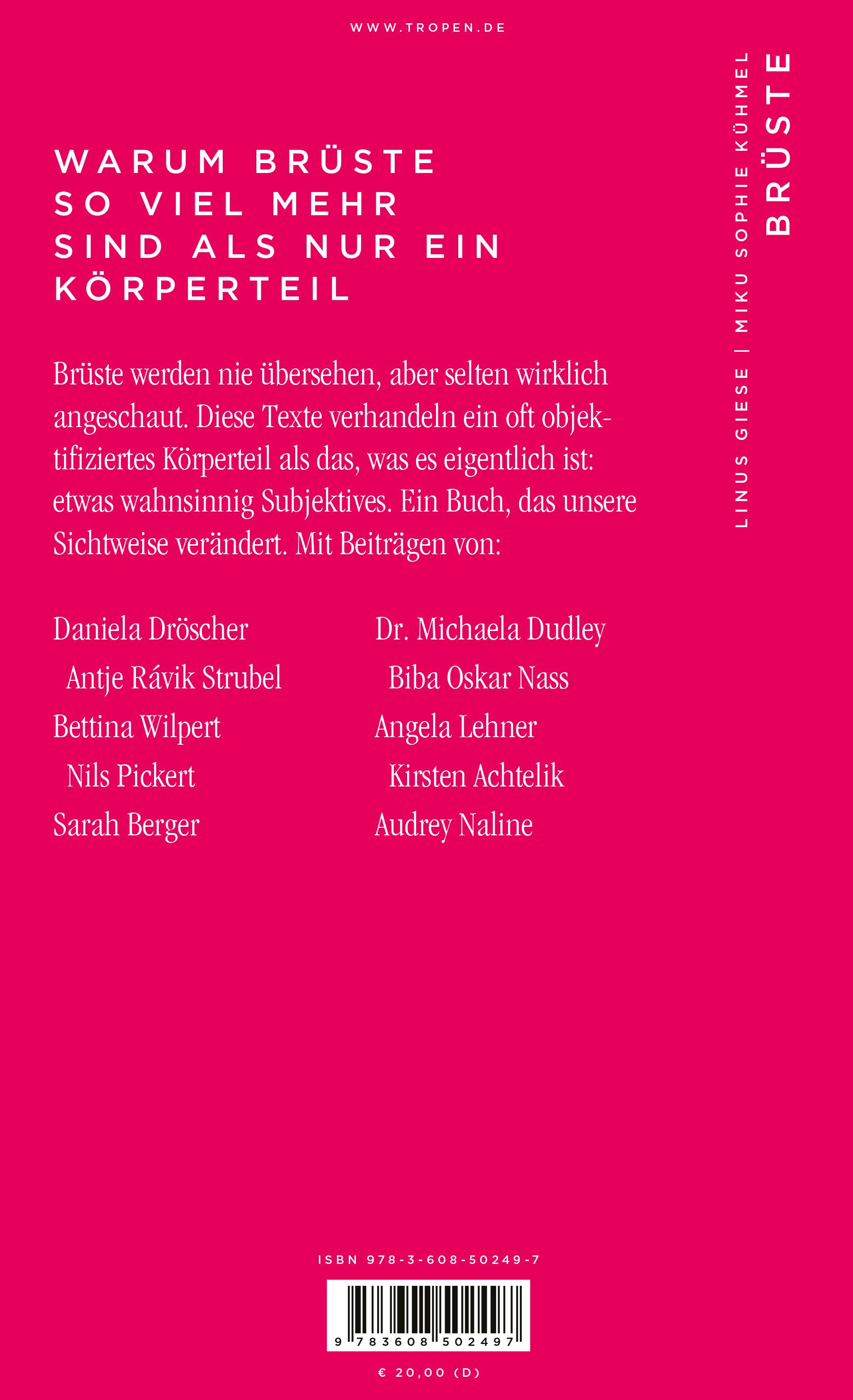 Rückseitencover Brüste