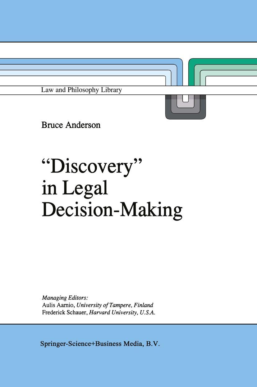 Vorderes Coverbild `Discovery' in Legal Decision-Making