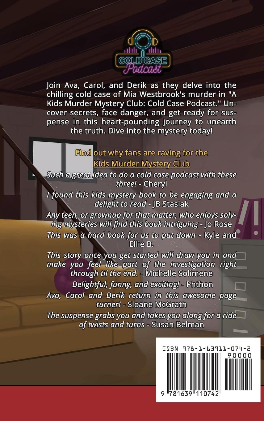 Rückseitencover Case File 1 - Mia Westbrook