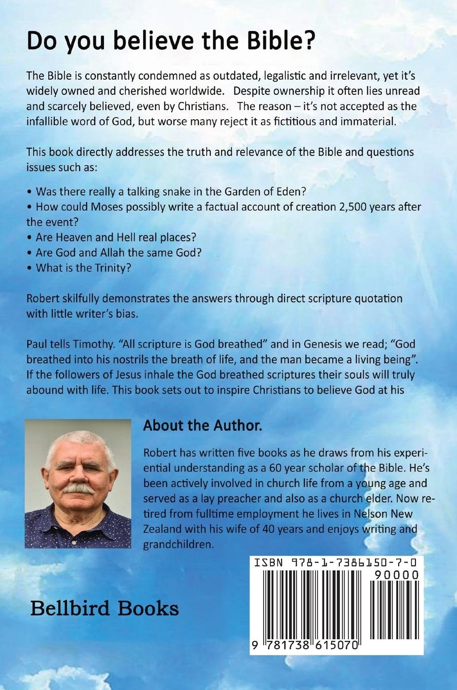 Rückseitencover The Bible True, Relevant or a Fairy Tale?