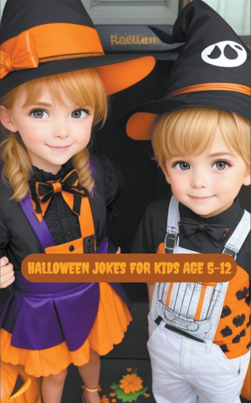 Vorderes Coverbild Halloween Jokes For Kids Age 5-12