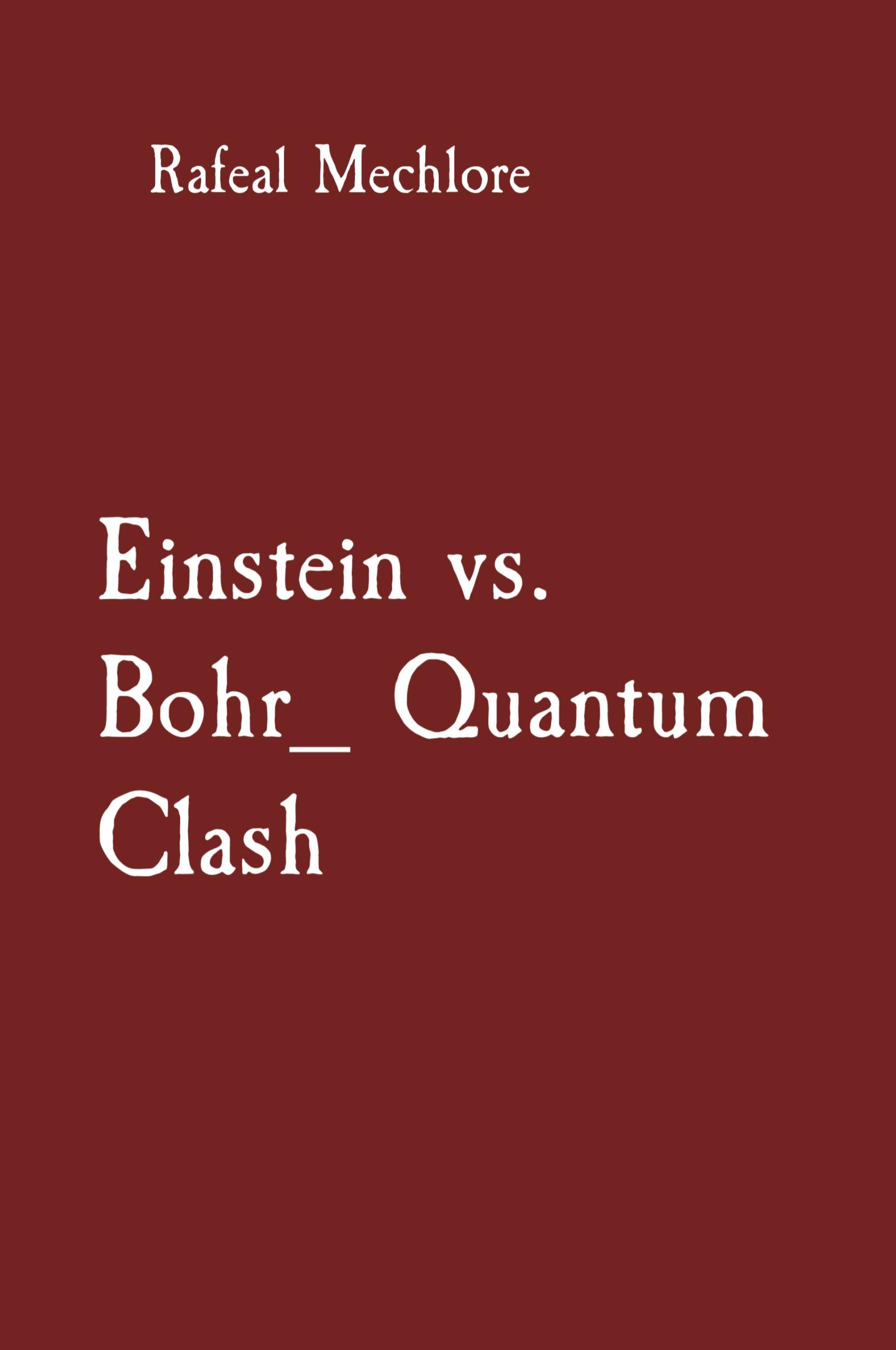 Vorderes Coverbild Einstein vs. Bohr_ Quantum Clash