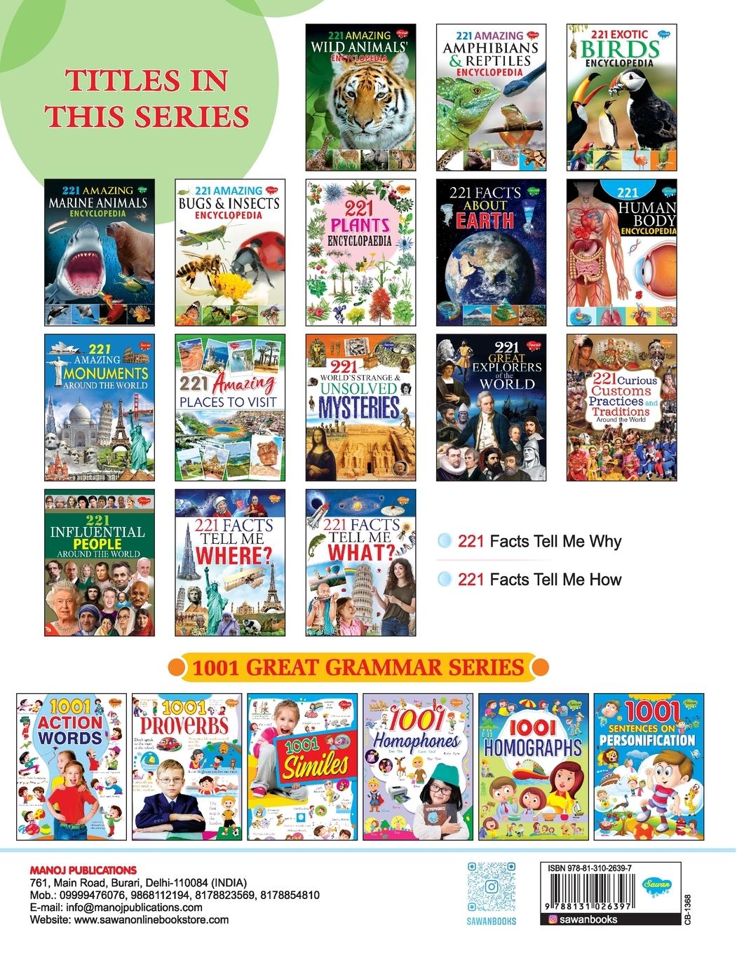 Rückseitencover 221 Amazing Places to Visit