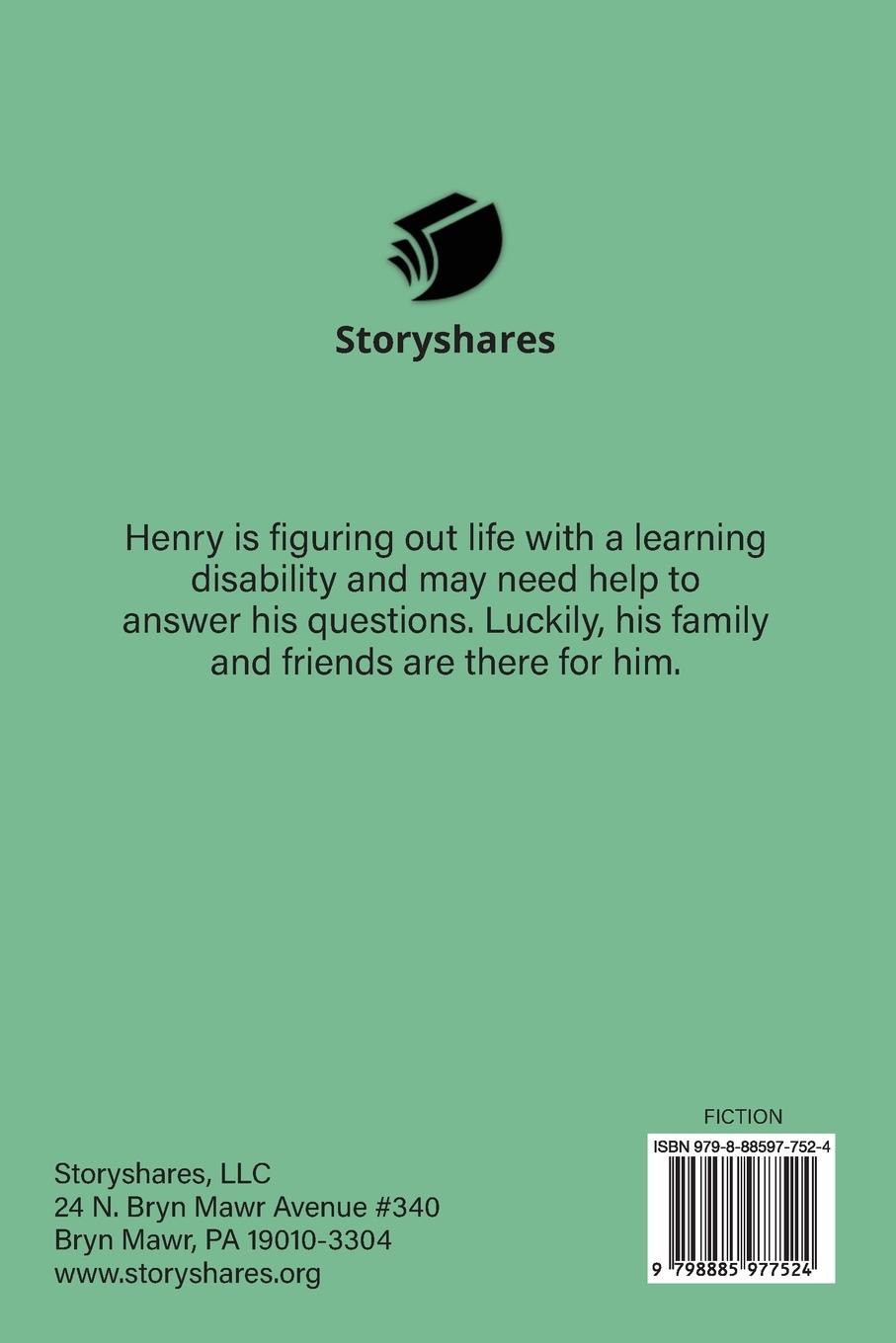 Rückseitencover Developing Henry