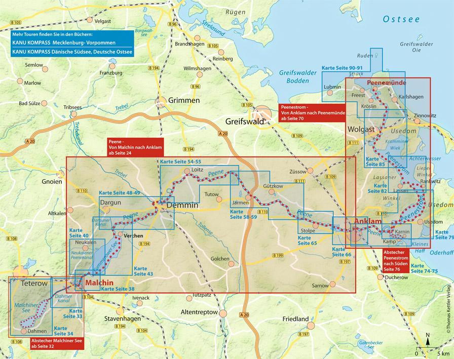 Beispielinhalt (Bild) Kanu Kompakt Peene